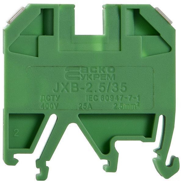 Клемник JXB 2,5/35 зелень A0130010010 A0130010010 фото