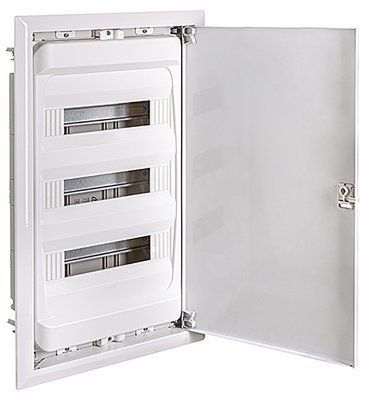 Корпус пластиковий на 42 модулів e.plbox.industrial.w.42 вбудованний, IP40 i0600004 для організації електрощитових систем i0600004 фото