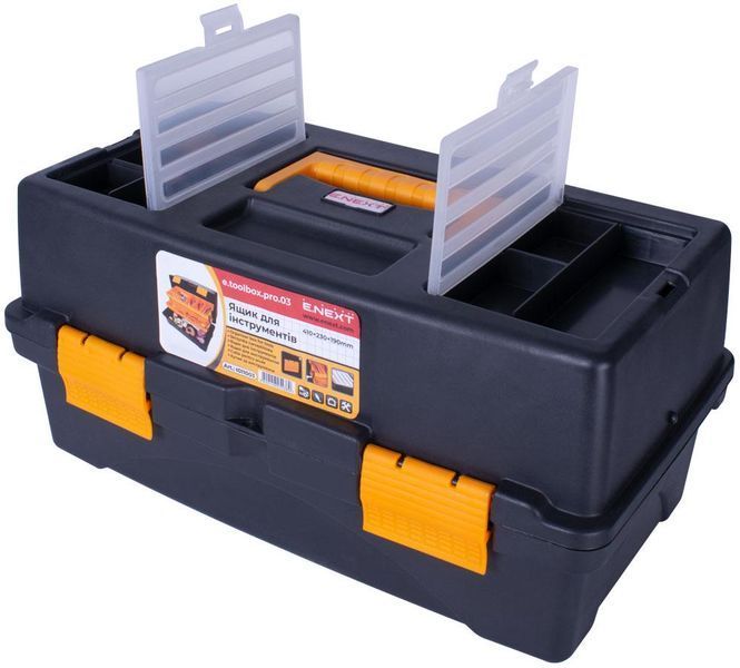 Ящик для инструмента, e.toolbox.pro.03, 17" 410x230x190мм E.NEXT t011003 t011003 фото