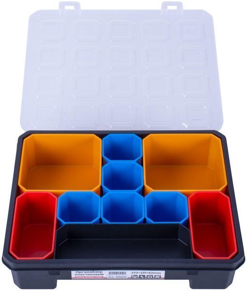 Органайзер пластиковий, e.toolbox.pro.15, 15" 273х231х62мм E.NEXT t011015 t011015 фото
