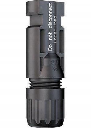 Оригінальний конектор MC4 (-) 4&ndash;6 мм&sup2; 1500V DC Staubli MC-plug PV-KST4/6I-U для сонячних панелей та фотоелектричних систем 00000018153 фото