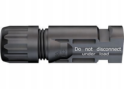 Оригінальний конектор MC4 (-) 4&ndash;6 мм&sup2; 1500V DC Staubli MC-plug PV-KST4/6I-U для сонячних панелей та фотоелектричних систем 00000018153 фото