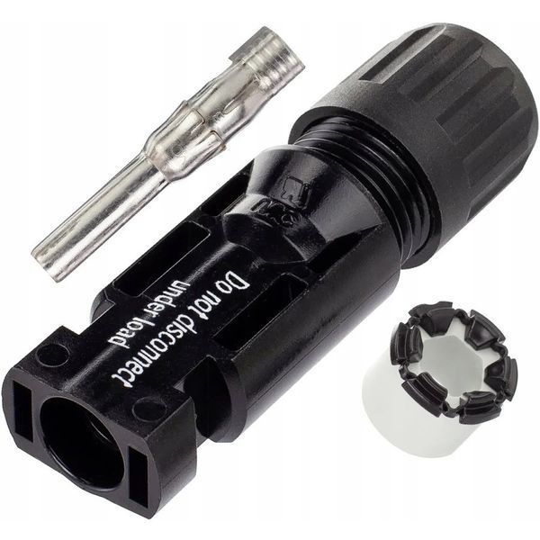 Оригінальний конектор MC4 (-) 4&ndash;6 мм&sup2; 1500V DC Staubli MC-plug PV-KST4/6I-U для сонячних панелей та фотоелектричних систем 00000018153 фото