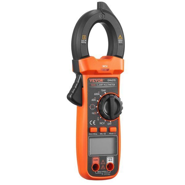 Токовые клещи мультиметр DC/AC 600А VEVOR EM4370 EM4370 фото