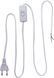 Шнур с вилкой и выключателем E.NEXT e.wire.switch/plug.white, 2&times;0,75 мм&sup2;, 1,5 м, белый (l020003) l020003 фото