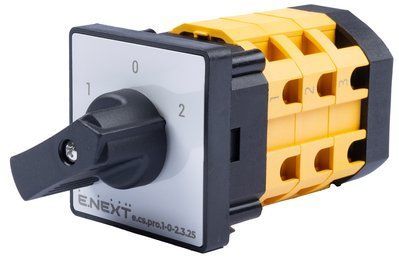Пакетний перемикач e.cs.pro.1-0-2.3.25, (1-0-2), 3p, 25A p093032 для ручного вмикання, вимикання та перемикання електричних кіл p093032 фото