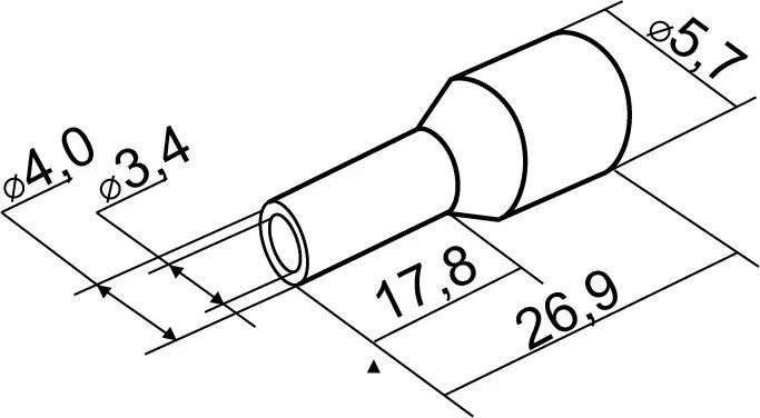 Наконечники трубчатые НТ 6,0-18 зелёные 100 шт A0060010129 АСКО-УКРЕМ 2377552006 фото