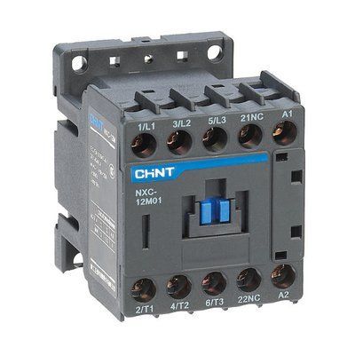 Міні-контактор NXC-12M10 220V 50/60Hz 1NO CHINT 836580 для дистанційного керування електричними ланцюгами 836580 фото