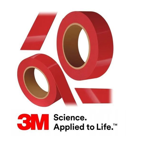 Изоляционная лента 3M красная ПХВ 15х 0,15мм х10 метров огнестойкий red винил TEMFLEX 165 3MTM 7100184730 фото
