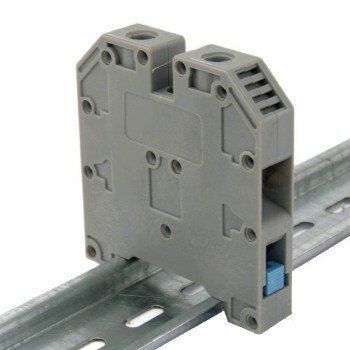 Клемма проходная винтовая CT 16 мм&sup2;, серая TAKEL RE13204с RE13204с фото