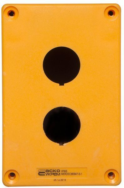 Корпус HJ9-2 (2-местный) желтый АСКО-УКРЕМ A0140020036 A0140020036 фото