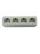 Розетка 4-я зовнішня із з/к, IP 20, Premiera GISelt G 8003-72 G 8003-72 фото 3