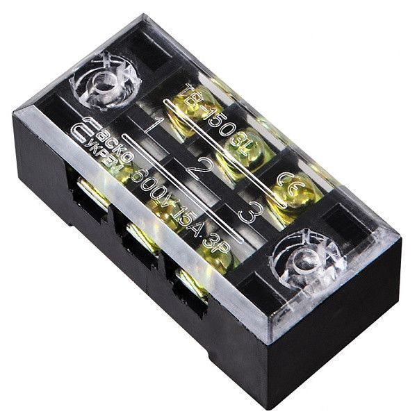 Клеммная колодка TB-1503 40373 для надежного и безопасного соединения проводников 40373 фото