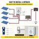 Розподільний щит АБС-пластик з блоком захисту 4 Streng PV 40кА 15A 500V IP65 VEVOR 2348180210 фото 5