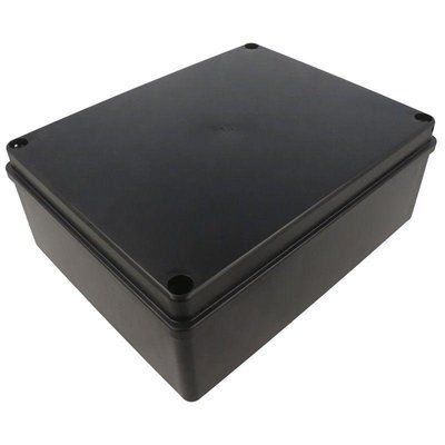 Коробка 240х190х90 ИР65 черная тм SEZ S-BOX 516_C для защиты соединений, клемм и электрооборудования S-BOX 516_C фото