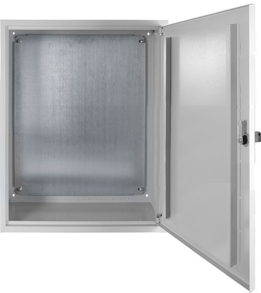 Корпус металлический e.mbox.pro.p.50.40.20 IP31 с монтажной панелью (500х400х200) p0100235 p0100235 фото