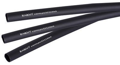 Термоусадочная трубка с клеевым слоем e.termo.pro.9,5.3,2.black, 9,5/3,2, 1м, черная E.NEXT p092030 p092030 фото