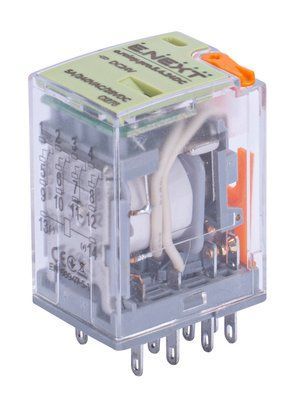 Реле промежуточное e.relay.pro.5.4.24DC, 5А, 4 группы контактов, катушка 24В DC E.NEXT p091008 p091008 фото