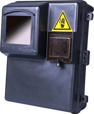 Шафа пластикова КДЕ-1 під однофазний лічильник, навісна E.NEXT s0110008 s0110008 фото