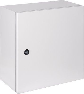Корпус металевий e.mbox.pro.p.40.40.20 IP54 з монтажною панеллю (400х400х200) p0100245 для монтажу та захисту електрообладнання p0100245 фото
