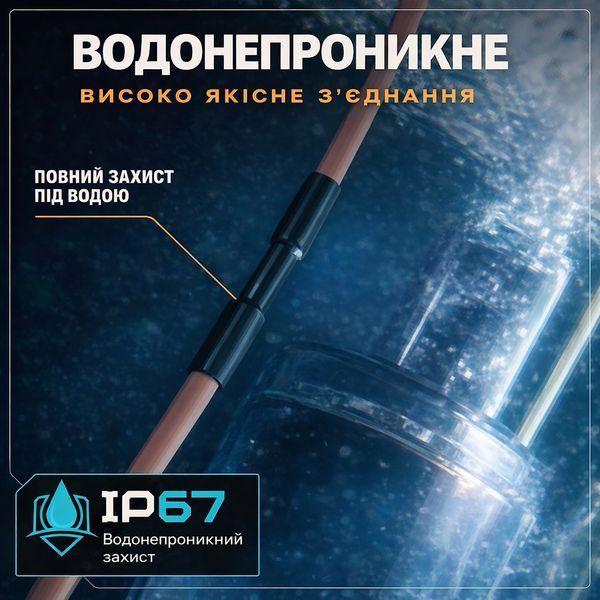Комплект термоусадок 300шт 6 розмірів з клеєм усадка 3:1 чорні та червоні у кейсі для герметичної ізоляції WSLLD B0BZHTV8J1 фото