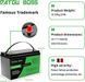 Літієва батарея Lifepo4 100A 12V 1280Wh з захистом BMS 15000 циклів DATOUBOSS Lifepo4 100Ah 12V фото 4