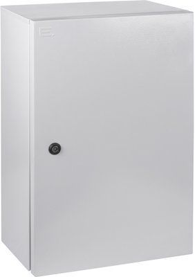 Корпус металевий e.mbox.pro.p.50.40.20 IP54 з монтажною панеллю (500х400х200) p0100246 для монтажу та захисту електрообладнання p0100246 фото