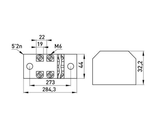 Защищенная клеммная колодка E.Next e.tc.protect.100.12, 100А, 12 полюсов TB 1012 (p056026) p056026 фото