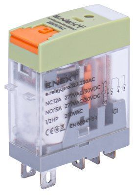 Реле промежуточное e.relay.pro.12.1.230AC, АC E.NEXT p091001 для коммутации электрических цепей p091001 фото