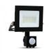 Прожектор з датчиком руху LL-2010ARD 10W 800Lm 6500K (145*126.5*71мм) чорний IP65 ARDERO 7843 7843 фото 1