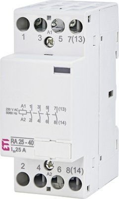 Контактор модульний RA 25-40 230V AC ETI 2464094 2333422311 фото