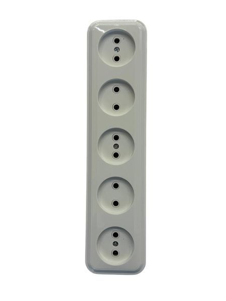 Розетка 5-та зовнішня без з/к, IP 20, Premiera GISelt G 8003-68 G 8003-68 фото