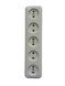 Розетка 5-та зовнішня без з/к, IP 20, Premiera GISelt G 8003-68 G 8003-68 фото 2